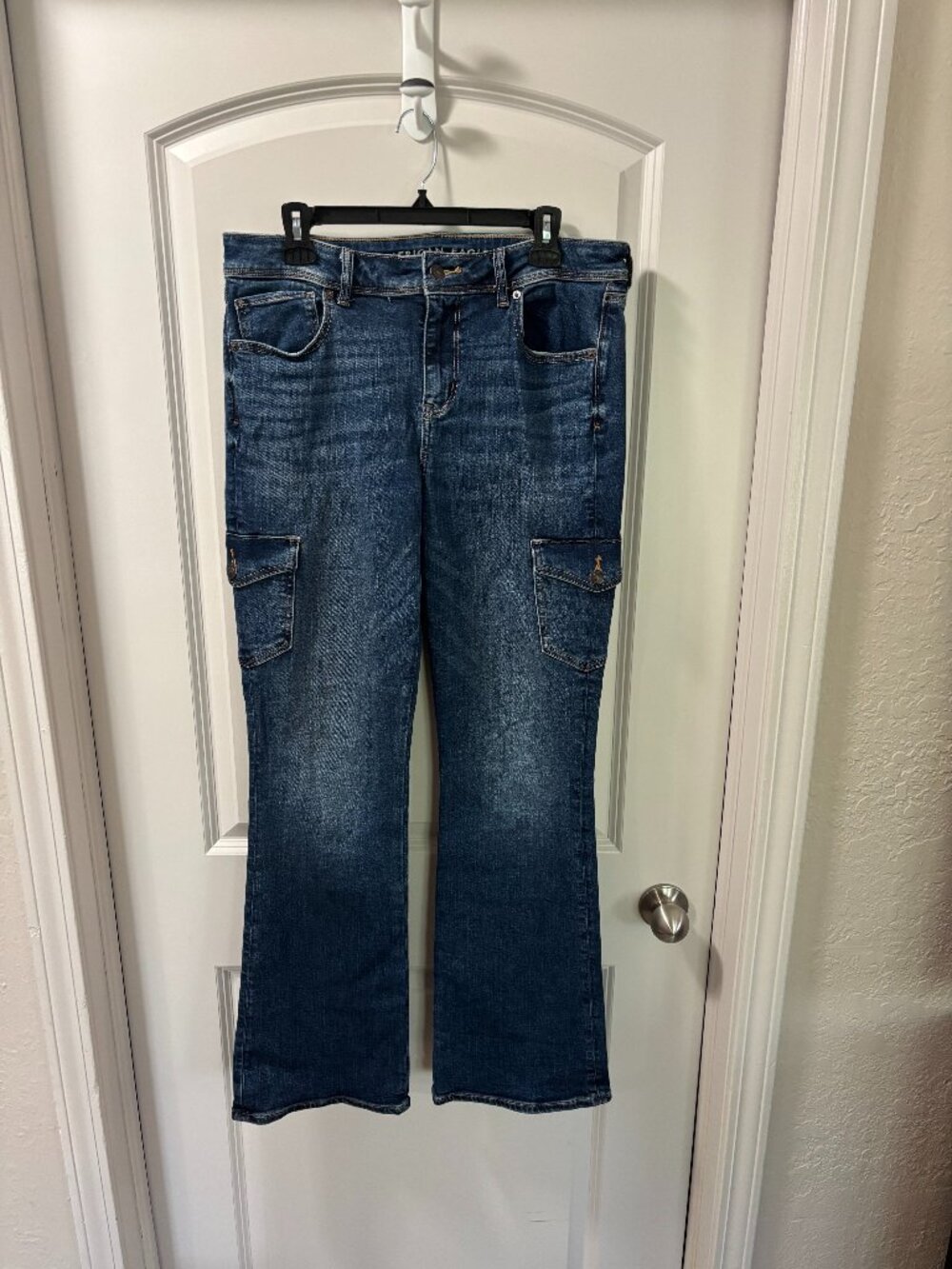 American Eagle Stretch Low-Rise Kick Bootcut Jeans